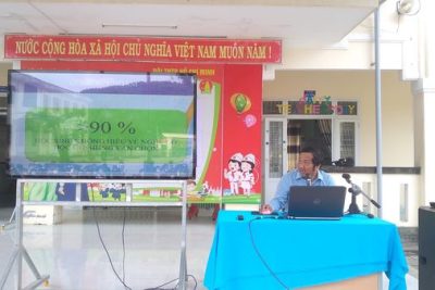 TƯ VẤN HƯỚNG NGHIỆP CHO ĐỘI VIÊN KHỐI 8,9