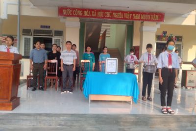 Mỗi tuần một câu chuyện: “Tiết chào cờ thân thiện kỉ niệm 60 năm phong trào nghìn việc tốt”
