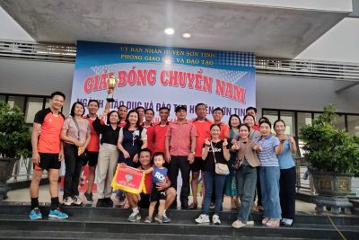 GIẢI BÓNG CHUYỀN KỈ NIỆM, CHÀO MỪNG NGÀY NHÀ GIÁO VIỆT NAM (20/11/1982 – 20/11/2023)