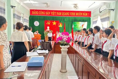 ĐẠI HỘI CHÁU NGOAN BÁC HỒ – LIÊN ĐỘI TRƯỜNG THCS NGUYỄN ĐÔN NĂM HỌC 2025 – 2026