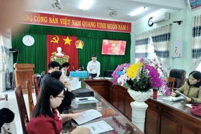 LỄ NHẬN QUYẾT ĐỊNH ĐẢNG VIÊN CHÍNH THỨC VÀ HỘI NGHỊ TỔNG KẾT CHI BỘ NĂM 2025