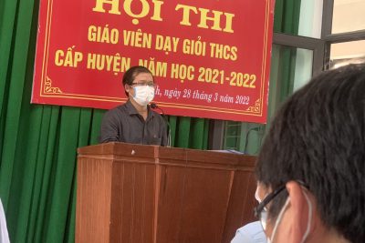 CUỘC THI GIÁO VIÊN DẠY GIỎI CẤP HUYỆN