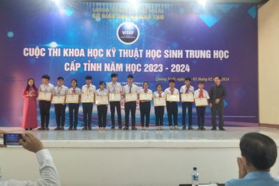CUỘC THI KHOA HỌC KĨ THUẬT NĂM HỌC 2023-2024