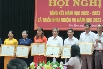 Trường THCS Tịnh Bình vinh dự nhận bằng khen của UBND tỉnh Quảng Ngãi  năm học 2022-2023
