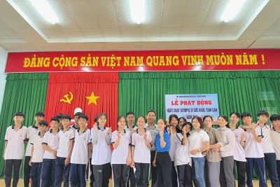 HƯỞNG ỨNG “ NGÀY CHẠY OLYMPIC VÌ SỨC KHỎE TOÀN DÂN” NĂM 2024