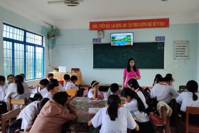 TRƯỜNG THCS NGUYỄN ĐÔN TỔ CHỨC DẠY HỌC STEM MÔN ĐỊA LÝ 6.